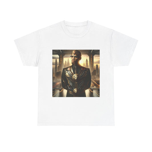 Malcolm X Afrofuturism Tee