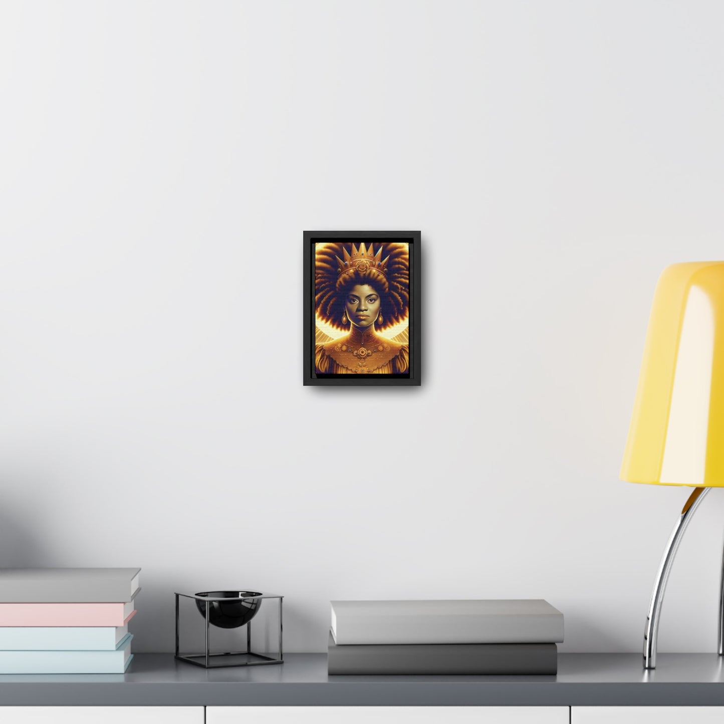 Young Ida B. Wells Afrofuturism Portrait