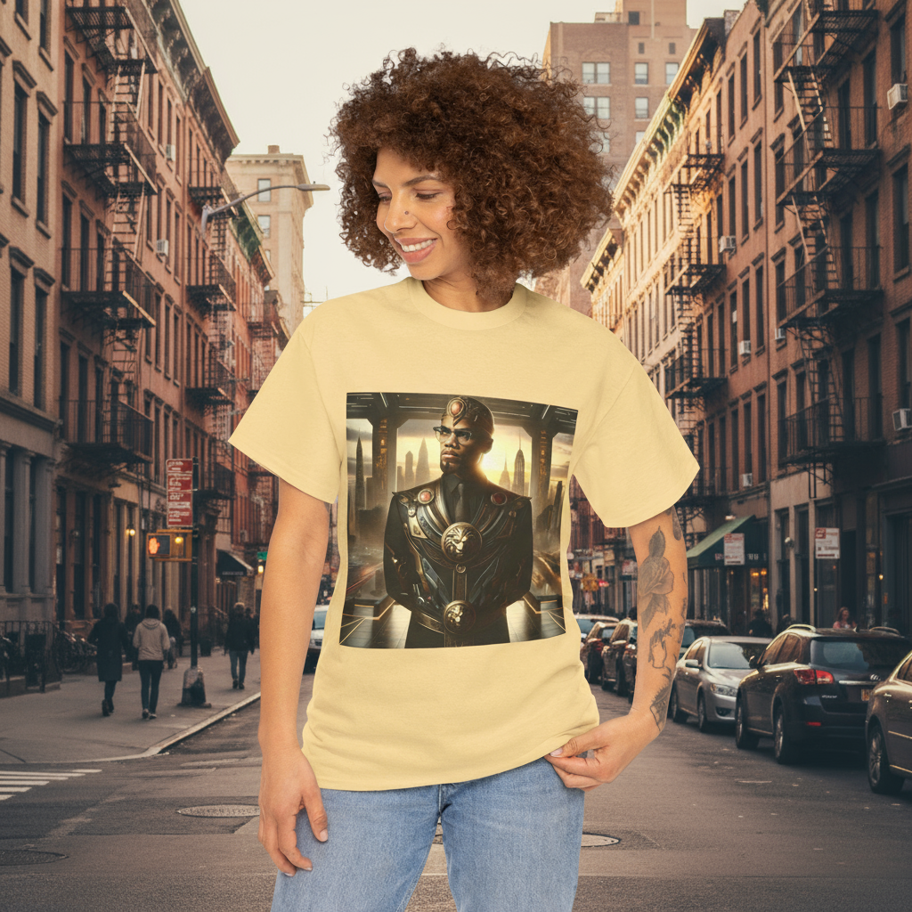 Malcolm X Afrofuturism Tee