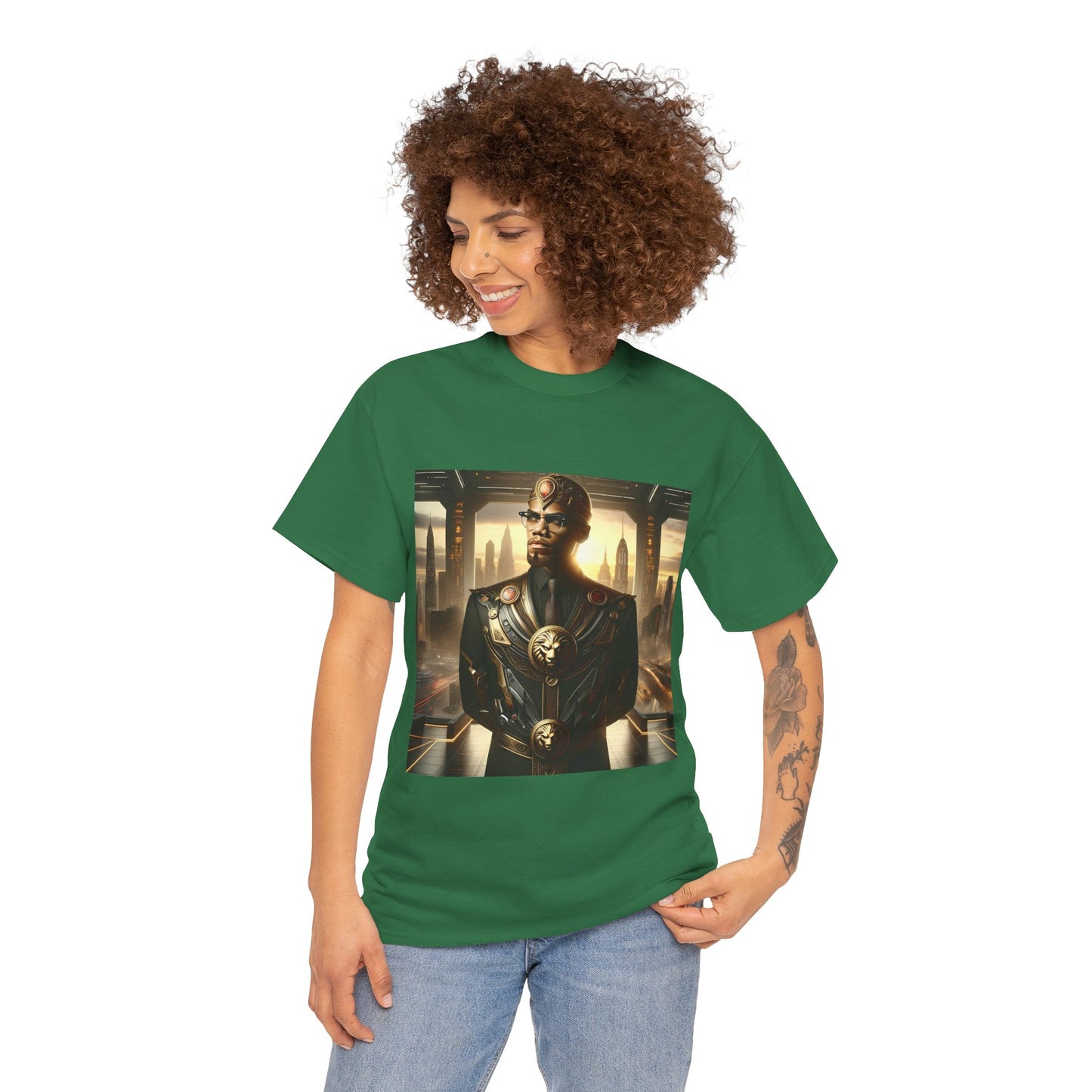 Malcolm X Afrofuturism Tee