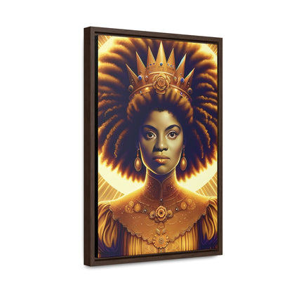Young Ida B. Wells Afrofuturism Portrait