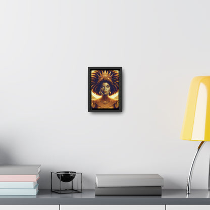 Young Ida B. Wells Afrofuturism Portrait