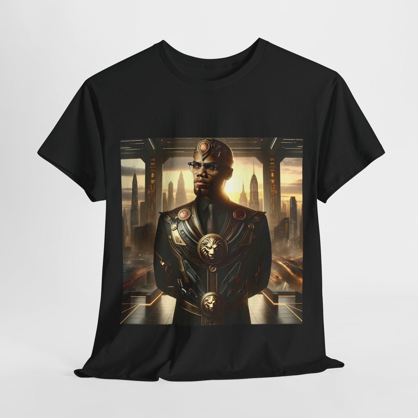 Malcolm X Afrofuturism Tee