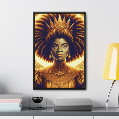 Young Ida B. Wells Afrofuturism Portrait