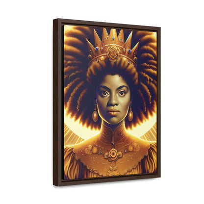 Young Ida B. Wells Afrofuturism Portrait