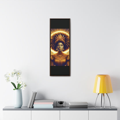 Young Ida B. Wells Afrofuturism Portrait
