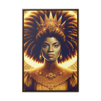 Young Ida B. Wells Afrofuturism Portrait