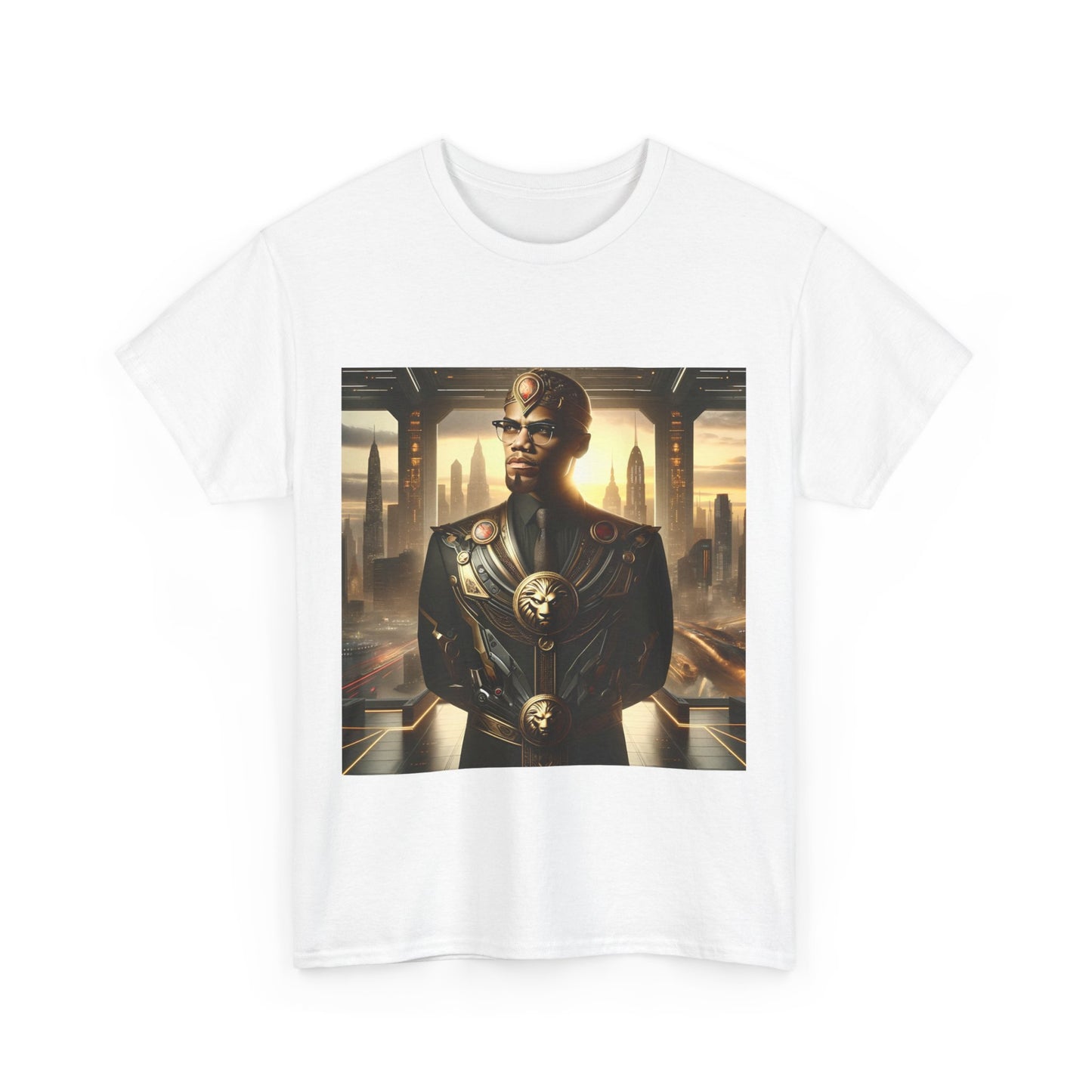 Malcolm X Afrofuturism Tee