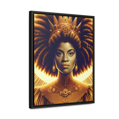 Young Ida B. Wells Afrofuturism Portrait