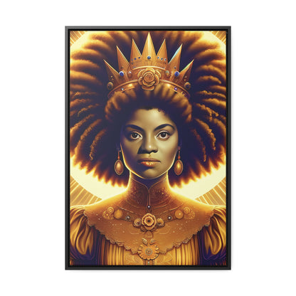 Young Ida B. Wells Afrofuturism Portrait