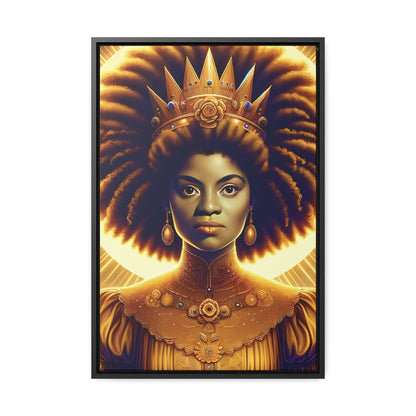 Young Ida B. Wells Afrofuturism Portrait