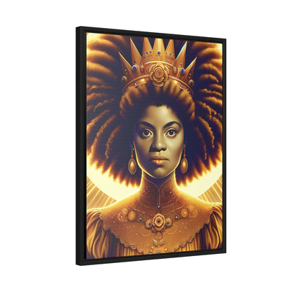 Young Ida B. Wells Afrofuturism Portrait