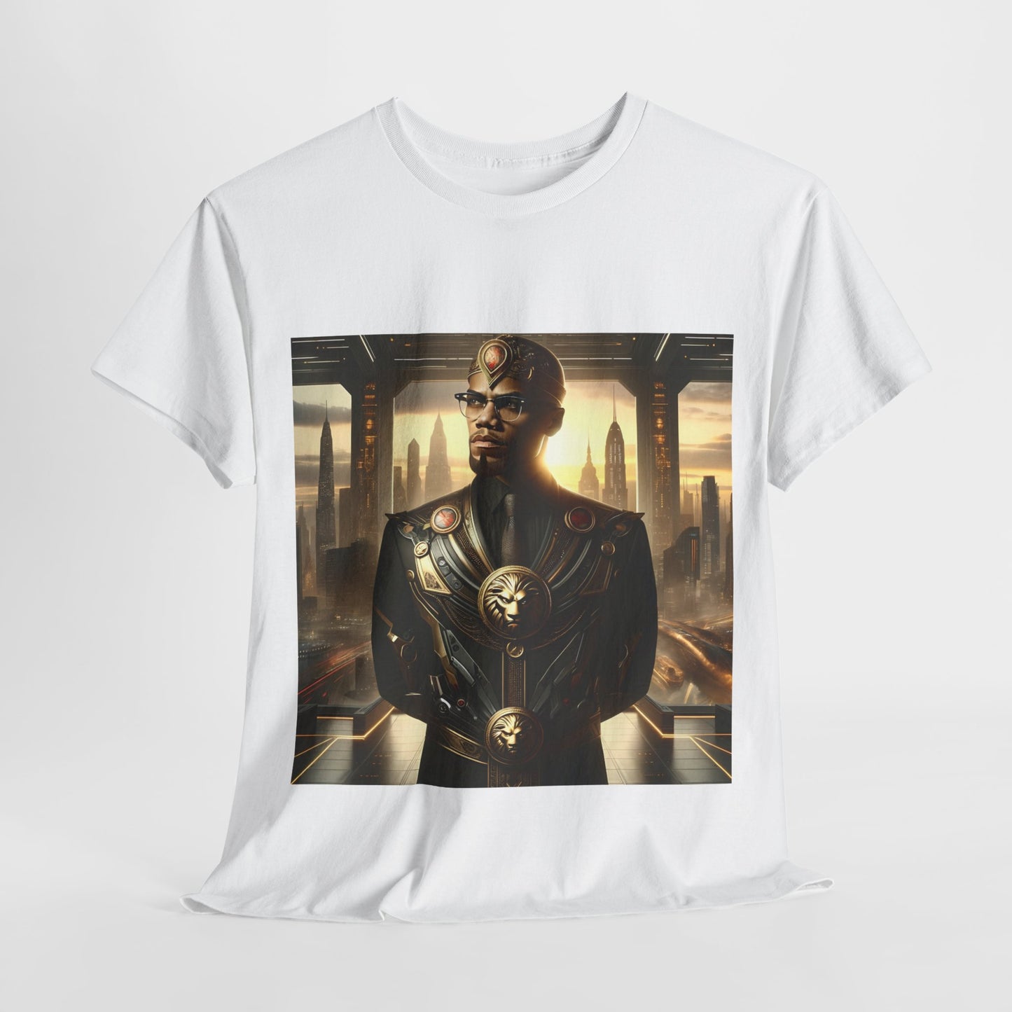 Malcolm X Afrofuturism Tee