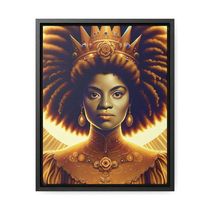 Young Ida B. Wells Afrofuturism Portrait