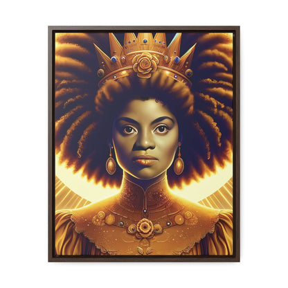 Young Ida B. Wells Afrofuturism Portrait