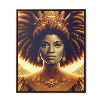 Young Ida B. Wells Afrofuturism Portrait