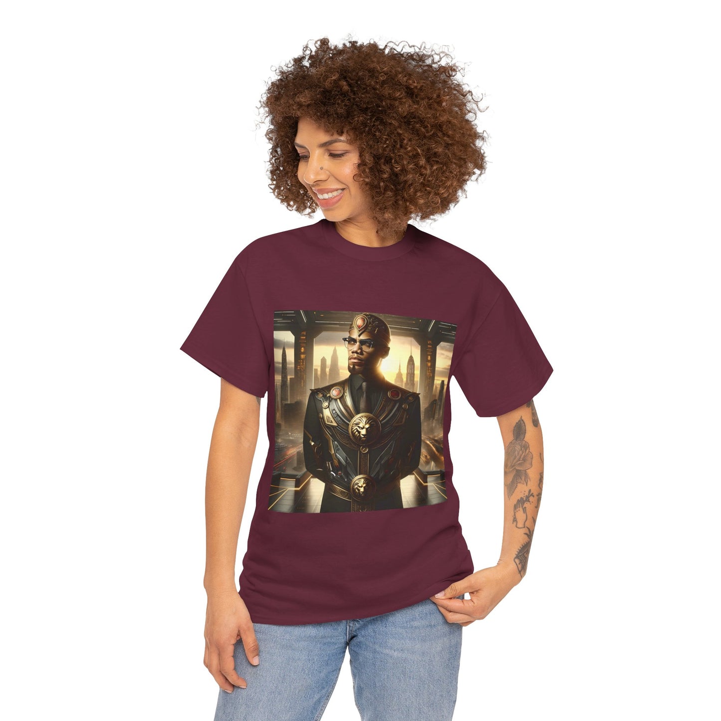 Malcolm X Afrofuturism Tee