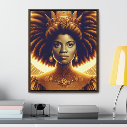 Young Ida B. Wells Afrofuturism Portrait