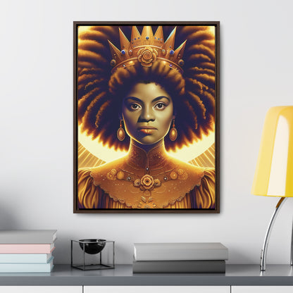 Young Ida B. Wells Afrofuturism Portrait