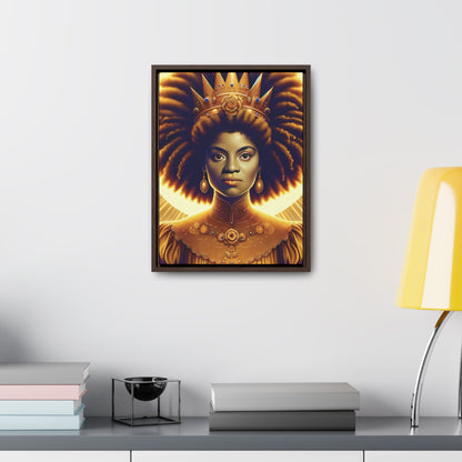 Young Ida B. Wells Afrofuturism Portrait