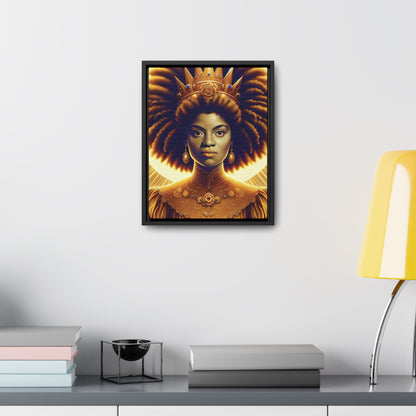 Young Ida B. Wells Afrofuturism Portrait
