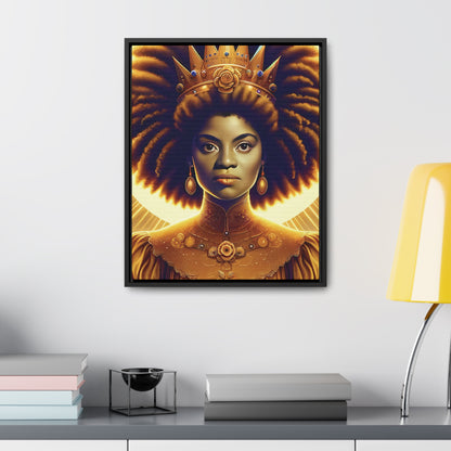 Young Ida B. Wells Afrofuturism Portrait