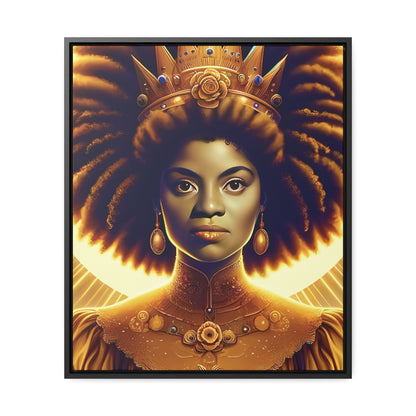 Young Ida B. Wells Afrofuturism Portrait