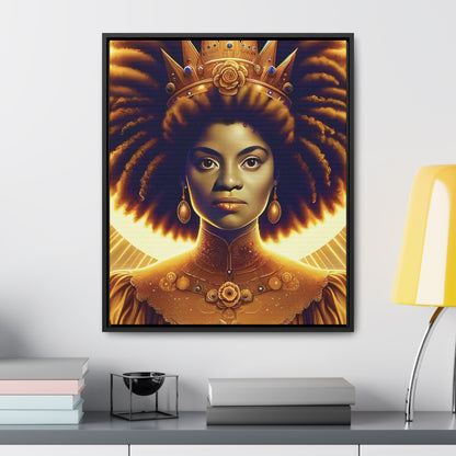 Young Ida B. Wells Afrofuturism Portrait