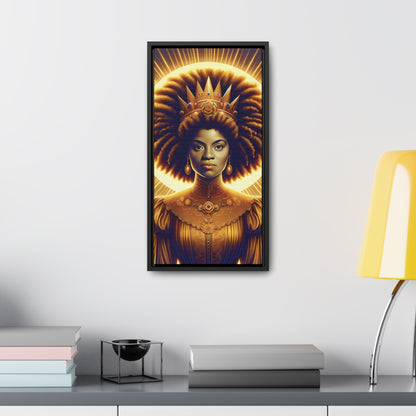 Young Ida B. Wells Afrofuturism Portrait