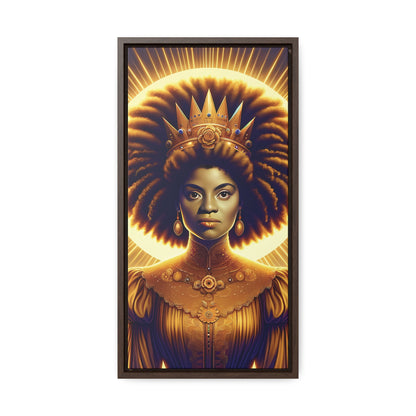 Young Ida B. Wells Afrofuturism Portrait
