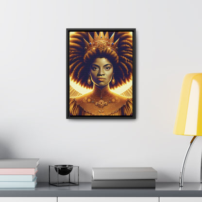 Young Ida B. Wells Afrofuturism Portrait
