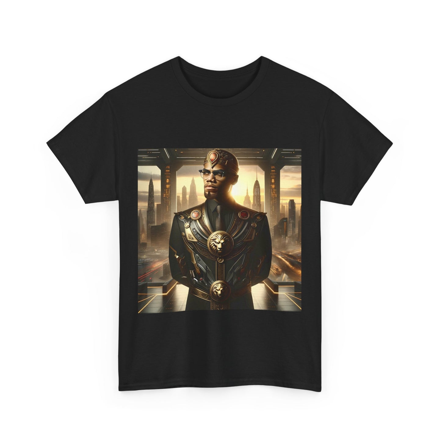 Malcolm X Afrofuturism Tee
