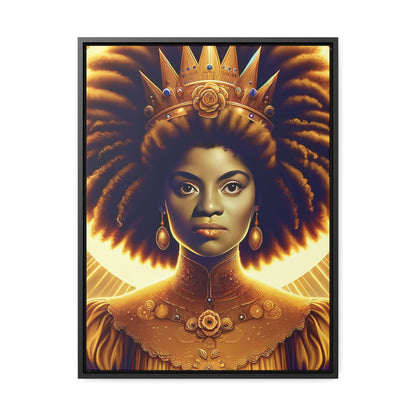 Young Ida B. Wells Afrofuturism Portrait