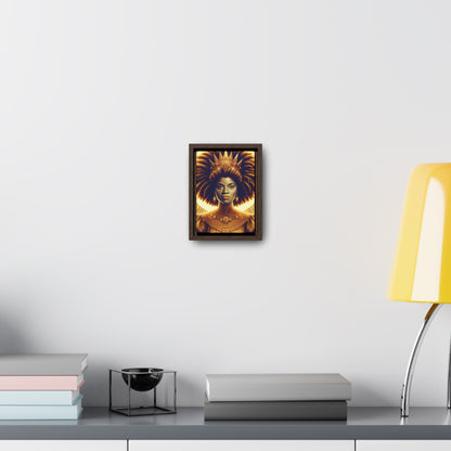 Young Ida B. Wells Afrofuturism Portrait